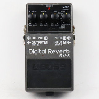BOSS 【中古】デジタルリバーブ エフェクター BOSS RV-5 Digital Reverb ボス リヴァーブ エフェクター