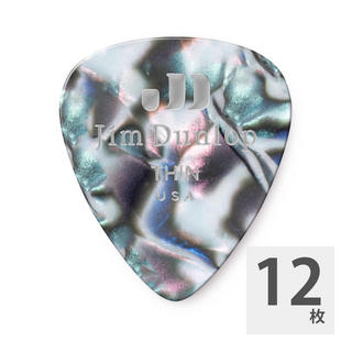 Jim Dunlop 483 Genuine Celluloid Avalon Thin ギターピック×12枚
