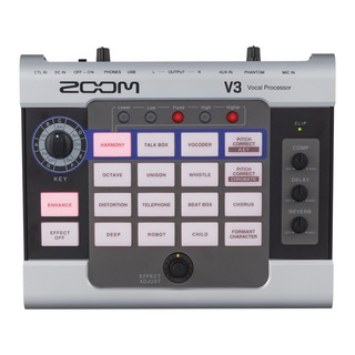 ZOOM V3ライブパフォーマンス ボーカル用プロセッサー