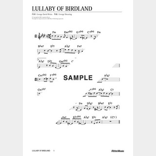 楽譜 Lullaby Of Birdland