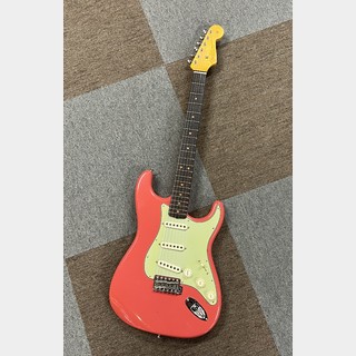 Fender Custom Shop 2021 LTD 1964 Stratocaster Journeyman Relic/CC- Faded Aged Fiesta Red