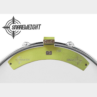 SNAREWEIGHTM80 Wasabi Green (わさびグリーン) レザー製ミュート ドラム用ミュート