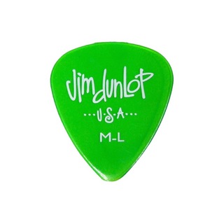 Jim Dunlop 486R GELS MEDIUM LIGHT GRN×36枚 ギターピック