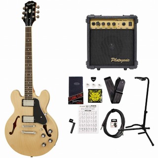 Epiphone Inspired by Gibson ES-339 Natural エピフォン セミアコ ES339 PG-10アンプ付属エレキギター初心者セット