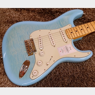 Fender2024 Collection Made in Japan Hybrid II Stratocaster Flame Celeste Blue / Maple【限定モデル】