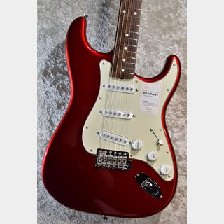 Fender 2023 Collection Made in Japan Heritage 60s Stratocaster Candy Apple Red #JD23001657【3.53kg】