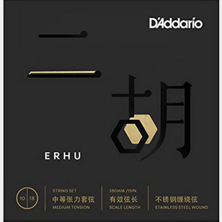 D'Addario ERHU01 10-18 ミディアムテンション二胡弦