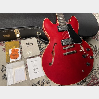 Gibson Custom Shop 【良指板】Murphy Lab 1964 ES-335 Reissue Ultra Light Aged (#130891) Sixties Cherry【48回無金利】