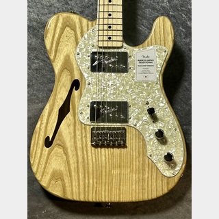 Fender Made In Japan Traditional 70s Telecaster Thinline -Natural- #JD23019977【3.4kg】