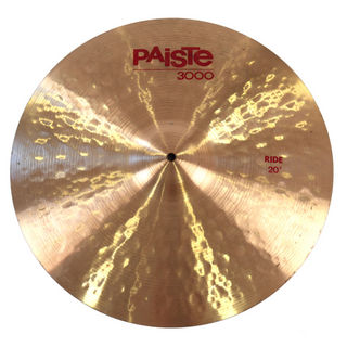 PAiSTe 【中古】ライドシンバル パイステ PAISTE 3000 Ride 20インチ