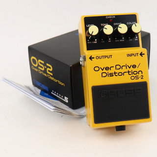 BOSS【中古】オーバードライブ ディストーション BOSS OS-2 OverDrive Distortion ギターエフェクター