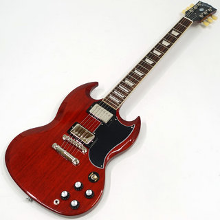 ヴィンテージSG エレキギター Amazon | Burny SRSG55 Cherry 初心者14点セット 【MG10付き