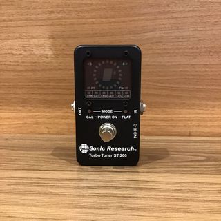 Sonic Research ST-200 Stomp Box Strobe Tuner