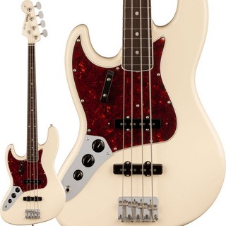Fender American Vintage II 1966 Jazz Bass Left-Hand (Olympic White/Rosewood)