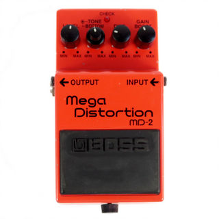 BOSS 【中古】メガディストーション エフェクター BOSS MD-2 Mega Distortion ギターエフェクター