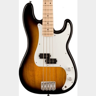 Squier by FenderSonic Precision Bass Maple Fingerboard White Pickguard 2-Color Sunburst