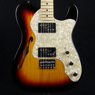 FenderFSR Made In Japan Traditional II 70s Telecaster Thinline 3-Color Sunburst