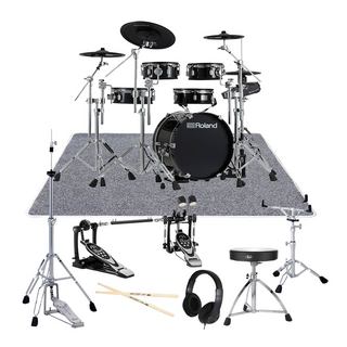 Roland V-Drums Acoustic Design VAD316 w/KD-18-BK & DTS330 ツインフルオプションセット