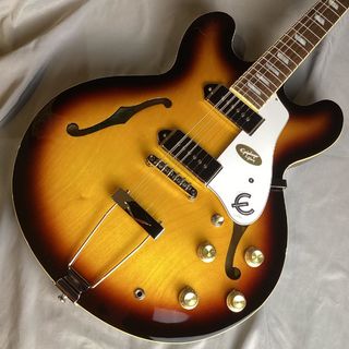 Epiphone Casino Vintage Sunburst カジノ【現物画像】【重量2.97kg】