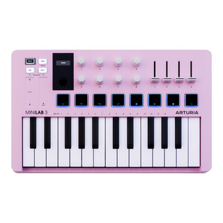 Arturia ARTURIA MiniLab 3 Rose Quartz USB/MIDIキーボード パッド コントローラー