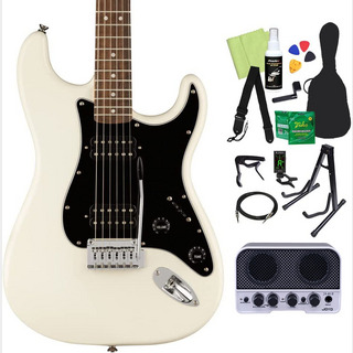 Squier by Fender Affinity Series Stratocaster HH 初心者セット 【Bluetooth搭載アンプ付き】 OLW
