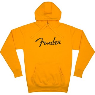 Fender FENDER SPAGHETTI LOGO HOODIE BUTTERSOTCH BLONDE (XL size)(#9113101606)