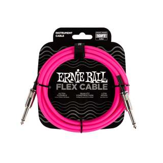 ERNIE BALL EB6413 FLEX CABLE 10FT PK S/S【梅田店】