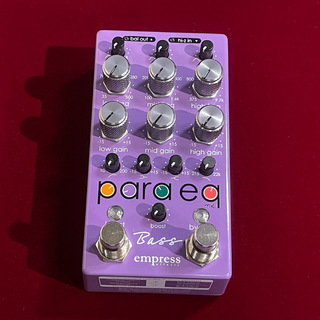 【美品】 Empress Effects ParaEq パライコ ギター ベース Empress 
