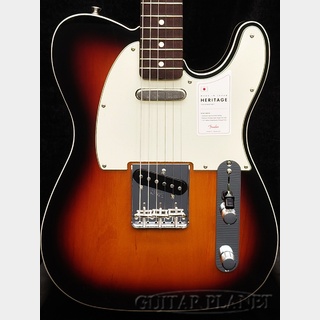 Fender Made In Japan Heritage 60s Telecaster Custom -3 Color Sunburst/Rosewood-【JD24012713】【3.40kg】