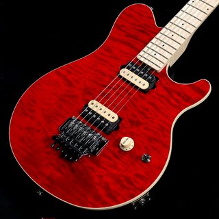 MUSIC MAN KID Limited AXIS Trans Red Quilted Maple Top Matching Head(重量:3.34kg)【渋谷店】