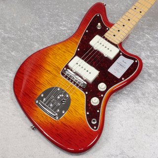 Fender2024 Collection MIJ Hybrid II Jazzmaster Maple Flame Sunset Orange Transparent【新宿店】