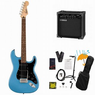 Squier by Fender Sonic Stratocaster Laurel FB BK PG California Blue YAMAHA GA15IIアンプ付属初心者セットR【WEBSHOP】