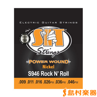 SIT StringsS946 エレキギター弦 ROCK-N-ROLL 009-046
