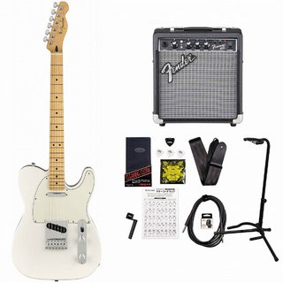 FenderPlayer Series Telecaster Polar White Maple Frontman10Gアンプ付属エレキギター初心者セット【WEBSHOP】