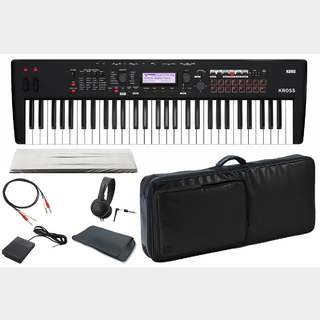 KORG KROSS2-61 MB [クッション・パッド入り 背負えるキャリング・ケース＆アクセサリー + ダストカバー セット