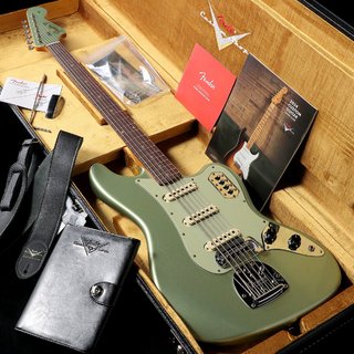 Fender Custom Shop Limited Edition BASS VI Jouneyman Relic Faded Aged Sage Green Metallic(重量:4.07kg)【渋谷店】