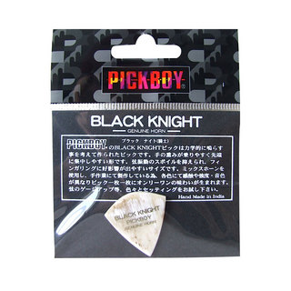 PICKBOY GP-AS/BLK1 Assur Black Knight Genuine Horn ギターピック×2枚
