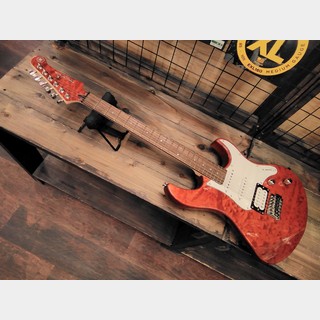 購入から3週間YAMAHA PAC212VQM CMBパシフィカ美品＋スタンド付 Amazon | ヤマハ YAMAHA エレキギター PACIFICA PAC212VQM CMB