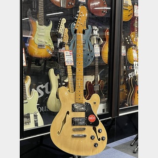 Squier by Fender Classic Vibe Starcaster Natural 「超人気モデルが一本のみ岐阜店へ緊急入荷です!」