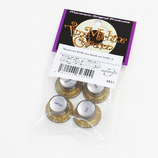 Montreux Montreux Reflector knob set Gold (4) [1037]