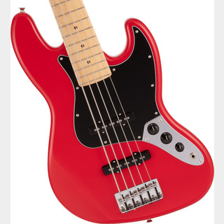 FenderMade in Japan Hybrid II Jazz Bass V  Maple Fingerboard -Modena Red-【お取り寄せ商品】