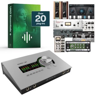 Universal Audio Apollo x4 | Gen 2 Essentials+ Edition UADプロセッシングオー ディオインターフェイス【WEBSHOP】