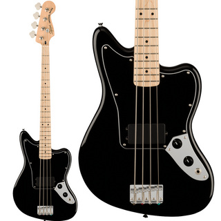 Squier by Fender Affinity Series Jaguar Bass H Maple Fingerboard Black Pickguard Black エレキベース ジャガーベース