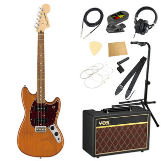 Fenderフェンダー Player Mustang 90 PF AGN エレキギター VOXアンプ付き 入門11点 初心者セット