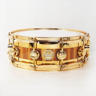 dw 【USED】Collectors Speciality EDGE 14×5 Snare [Exotic African Chechen/Gold Hardware/SKBハードケ...