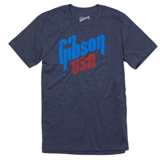 GibsonGA-LC-USATLG USA LOGO TEE LG Tシャツ Lサイズ 半袖