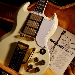Gibson Custom Shop 60th Anniversary 1961 Les Paul SG Custom With Sideways Vibrola / Polaris White