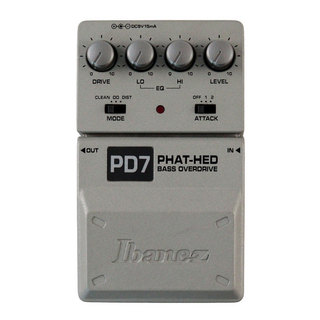 Ibanez【中古】 ベースオーバードライブ Ibanez PD7 PHAT-HED BASS OVERDRIVE ベースエフェクター