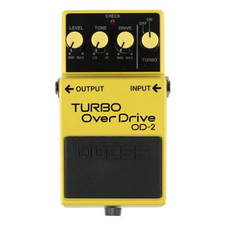 BOSS 【中古】ターボオーバードライブ エフェクター BOSS OD-2 TURBO OverDrive Made in Japan ボス