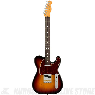 Fender American Professional II Telecaster, Rosewood, 3-Color Sunburst 【小物プレゼント】(ご予約受付中)